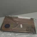 Laptop Desk for Bed Couch, Adjustable Foldable Bed Table with Cup Holder, Breakfast Serving Tray, Portable Laptop Lap Desk Stand for Working Reading Writing Eating Gaming in Bed Sofa Floor(DarkWalnut)