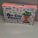 Air Dry Clay Kit for Adults, 3.3Lbs + 30PCS Pottery Craft Kit for Beginners, Sculpting Tools Set & Step-by-Step Guide, 12 Paints, Paintbrush, Varnish, and more - Crafts for Adults for Birthdays Gift