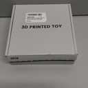 Valentines Day Gifts 30pcs Mini 3D Printed Heart Set with Metal Chain, Classroom Valentines & Party Favors