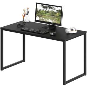 SHW Mission 40-Inch Home Office Computer Desk, Black