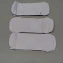 Hylaea Athletic Running Socks Cushion Padded Moisture Wicking Low Cut (Large, 3 Pairs White)