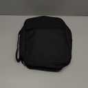 Bible Cover Bible Case for Men Canvas Carrying Cases Book Protector Case Bible Bag with Durable Handle Study Supplies Accessories Christian Gifts (Black, Large)