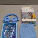 Made for Amazon Bluetooth Kids Headphones with Boom Microphone | Blue