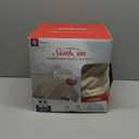 Sunbeam Microplush Queen Electric Heated Blanket with Preheat Feature Two Digital Controller 10-Heat Settings Auto Shut-Off, UL Certified for Safety, Ivory Beige