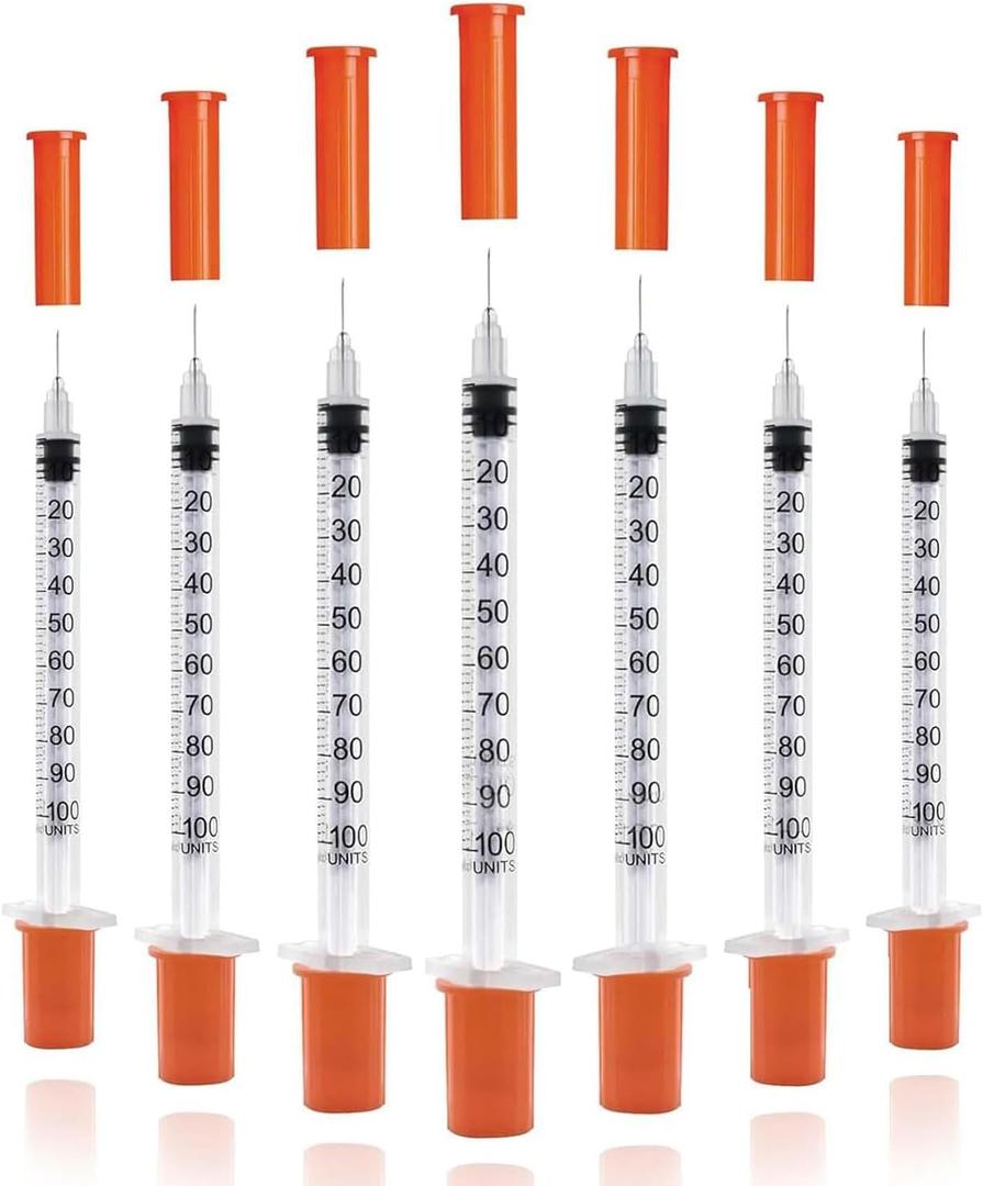 1ml 31G 1/4inch (6mm) with Cap Individually Sealed Packaging 30Pack