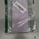 GiiYoon Silicone Case Compatible with Samsung Galaxy S21 5G, Full Body Silky Soft Touch Phone Case with Camera Protection, Shockproof Cover with Microfiber Lining, Purple  