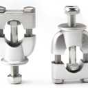 22mm 7/8" Motorcycle Handlebar Risers Mount Clamps for Dirt Pit Bike ATV Pack of 2