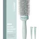 AIMIKE NaturaVol Round Brush for Blow Out, Round Hair Brush Nano Thermal Ceramic & Ionic Tech, for Blow Drying & Salon-like Styling at-home, Maximum Volume Shine - 1.7” Barrel, 2.5” w/Bristle