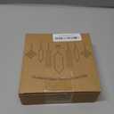 HDCRYSTALGIFTS Set 7 Clear Crystal Prisms Suncatchers Hanging Glass Ornament for Christmas Tree,Rainbow Maker Sun Catchers for Windows Home Garden Decoration,Modern Grief Gift