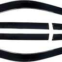 Side Window Visor 6 Piece Set for Toyota Highlander 2020 2021 2022 2023 2024 2025 Safe RAIN Out-Channel Guard Deflector Window Deflectors Vent Deflectors (for Highlander 20-25 6-PCS)