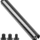 Pool Cue Extension with 3 Bumpers Carbon Fiber Billiard Cue Extender Pool Cue Accessories