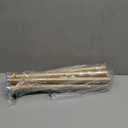 Brass Threaded Poles, 16", 8 Pack