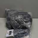 Sealy Heated Electric Blanket Twin Size, Flannel Electric Blanket with 10 Heating Levels & 1-12 Hours Auto Shut Off, Fast Heating Warming Blanket, Machine Washable, Grey, 62 x 84 Inch