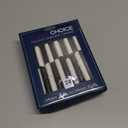 Dripless Hanukkah Candles Rite Lite | Blue & Teal Frosted Chanukah Bulk Colorchoice 24 Pack | Standard Size Menorah Premium Quality Wax Jewish Holiday Party Gifts Decorations