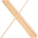 10pcs Wooden Window Trim Molding Strip Decor Premium Quality Window Frame Edges for Projects Easy to Apply for Interior Exterior Use (30X0.8cm)