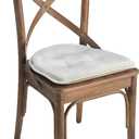 Non-Slip Chair Cushions, Assembled in USA, U-Shaped Skid-Proof Seat Pads for Dining Room, Kitchen, Office, 15"x16"
