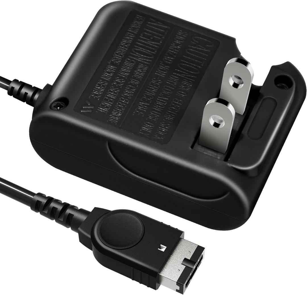 Charger for Gameboy Advance SP, Home Wall Portable Mini AC Adapter Travel Charger Fit for SP, DC 5.2V 450mA