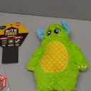 Bite Force Dog Toy - Large Durable & Strong Plush Green Monster Dog Toy, Kevlar-Reinforced for Aggressive Chewers