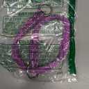 Reflective Slip Dog Collar, Loop Dog Collar for 20-38 lbs Dogs, Nylon Training Collars with Soft Padded for Dogs (5/8" W x 15.5" L, Purple)