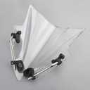 Motorcycle 7/8" 22mm Universal Windshield Mount Bracket, Bracket Standard Handlebar Windshield Mount Clamp for Motorcycles with 7/8" 22mm Handle Bar