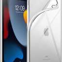 JETech Case for iPad 9/8/7 (10.2-Inch, 2021/2020/2019 Model, 9th/8th/7th Generation), Soft TPU Transparent Slim Shockproof Tablet Cover (Clear)