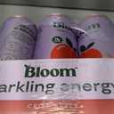 Bloom Nutrition Sparkling Energy Drink - Natural Caffeine, Zero Sugar, 180mg Caffeine - Antioxidant-Rich with Green Coffee Bean, Green Tea Extract, Prebiotics - Crisp Apple - 12oz 12 Pack, Expiry: 05/01/27