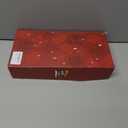 6PCS Christmas Bamboo Kitchen Utensils Set with Apron Wooden Spoons for Cooking&Serving Set Cooking Engraved Patterns for Kitchen Christmas Gifts for Women Men Mom House Kitchen Decor