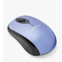 Amazon Basics 2.4 Ghz Wireless Optical Computer Mouse with USB Nano Receiver, Blue