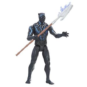 Marvel Black Panther 6-inch Vibranium Suit Black Panther, 2 Pack
