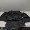 Men's Cosplay Cloak Robe Costume Halloween Tunic Hooded Uniform (Large, Black)