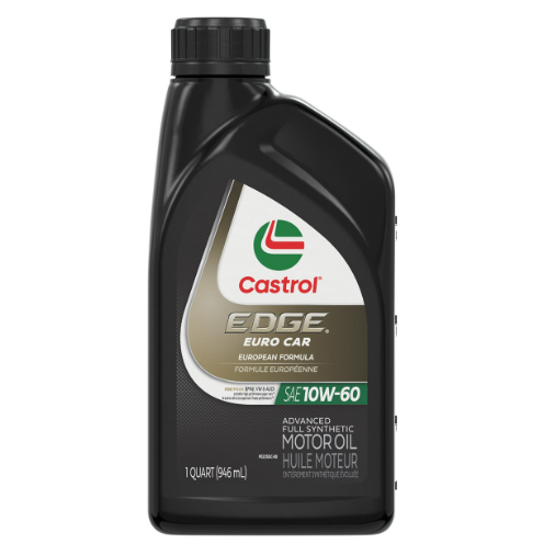 SAE 10W-60 castrol Euro Car, CASTROL EDGE EURO CAR 10w60 Engine Motor Oil For BMW M3 M5 M6 Z3M Z4M Z8