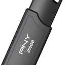 PNY PRO Elite V3 256GB USB 3.2 Gen 2 Flash Drive  Up to 1000MB/s Read, Up to 800MB/s Write, Extreme Performance for Professional Data Storage and Transfers, Premium Metal Design, Type-A Connector