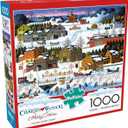 Buffalo Games - Charles Wysocki - Hickory Haven Canal - 1000 Piece Jigsaw Puzzle for Adults -Challenging Puzzle Perfect for Game Nights - Finished Size is 26.75 x 19.75 (Large)
