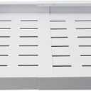 FAMKIT Expandable Pull Out Cabinet Organizer, No Drilling Slide-Out Drawer with Adhesive Nano Film, Adjustable Width 12.6-20.5in Shelf Storage Drawer for Kitchen Base Cabinet Organization