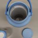 Momcozy 22 Oz Portable Breast Milk Cooler for Outdoor, Life Saver with 360 Total Cooling for 24 Hours, Larger Capacity Travel Breastmilk Chiller with 2 Pcs Baby Bottles for Breastmilk Storage, Blue