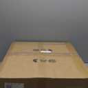 Caged Ceiling Fans with Lights Flush Mount,Low Profile Ceiling Fan with Remote,20 Inch Farmhouse White Ceiling Fan for Bedroom,6 Speeds Reversible Silent Fandalier(Include 4 Bulb)