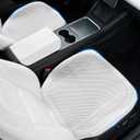 Erivis 2PCS Nappa Leather Car Front Seat Covers for 2025 2026 Tesla