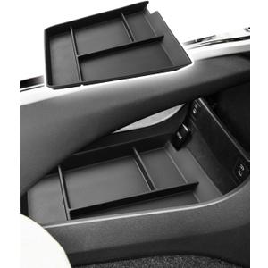 CDEFG for Toyota bZ4X/Subaru Solterra 2023-2025 Accessories Lower Center Console Storage Tray Bottom Organizer 2023 2024 2025