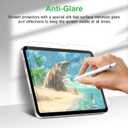 Glass Screen Protector Compatible with iPad A16 11th Generation 2025 / iPad 10th Generation 2022, Auto Alignment Kit, Tempered Glass, Touch like Silk, Anti-Glare, Anti-Fingerprint 12" x 8"