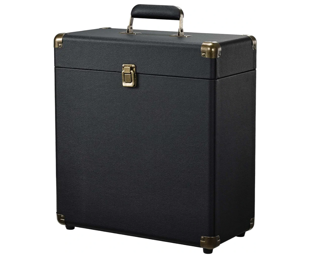 Costravio Vinyl Record Storage Record Holder Display Box Album Storage Moving Boxes Holds 30+ Valuable Records 7/10/12 Inch Record Crates Vinyl Organizer for Journey Black100+ bought in past monthColor: BlackBlack$43.99$43.99In StockBrown$41.79 with