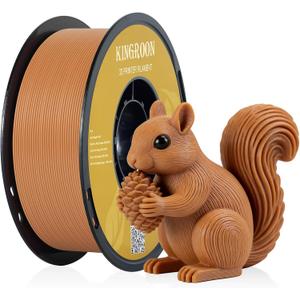 Kingroon PLA Filament 1.75mm 3D Printer Filament Light Brown Pla Filament 1kg Filament Dimensional Accuracy +/- 0.03mm, Fit Most FDM Printer,Light Brown