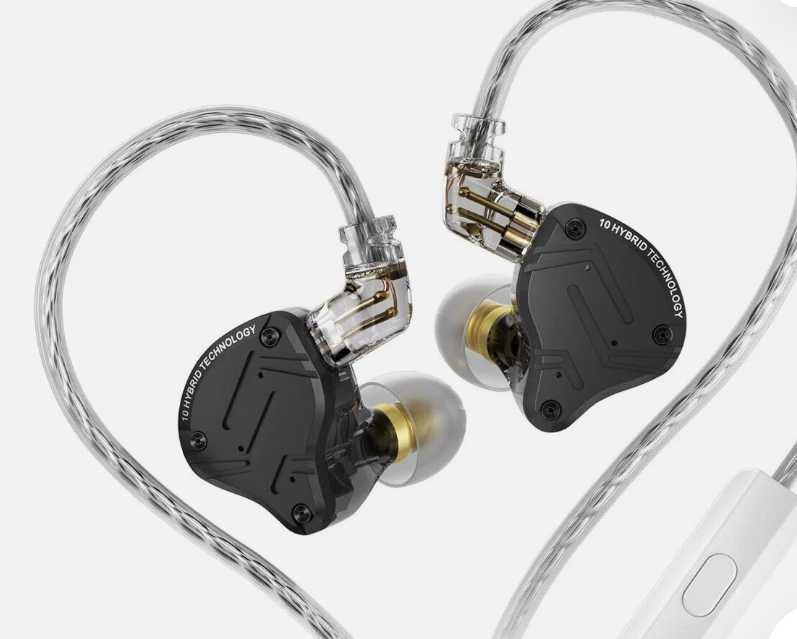 Kz Zs10 Pro 10 Units Hybrid in Ear Earphones HIFI Monitor Bass Headphones