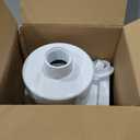 TonGass (Complete Set Universal Fit Above Ground Pool Skimmers (White) Pool Skimmer Accessory Kit ABS Plastic Thru-Wall Skimmer with Accessories Opening Width 6" Fits All Standard Pools Wall Cutouts
