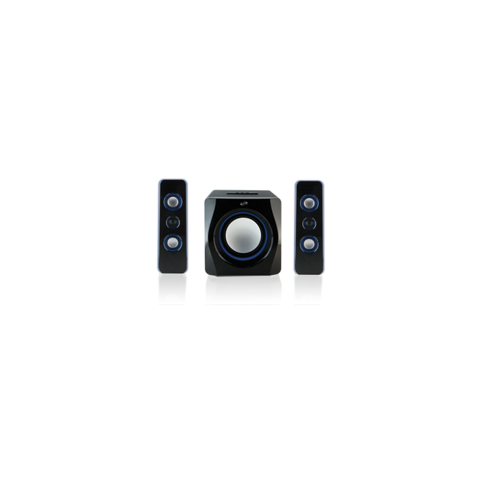 Wireless Bluetooth 2.1 speaker system with subwoofer 
