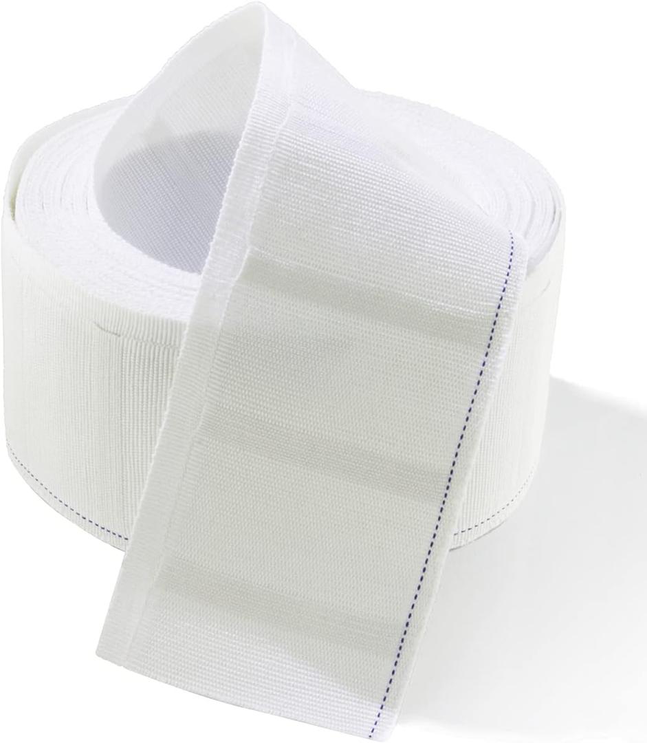 Pleat Tape for Curtain Heading Vintage Style Small Size(10Yard,White)
