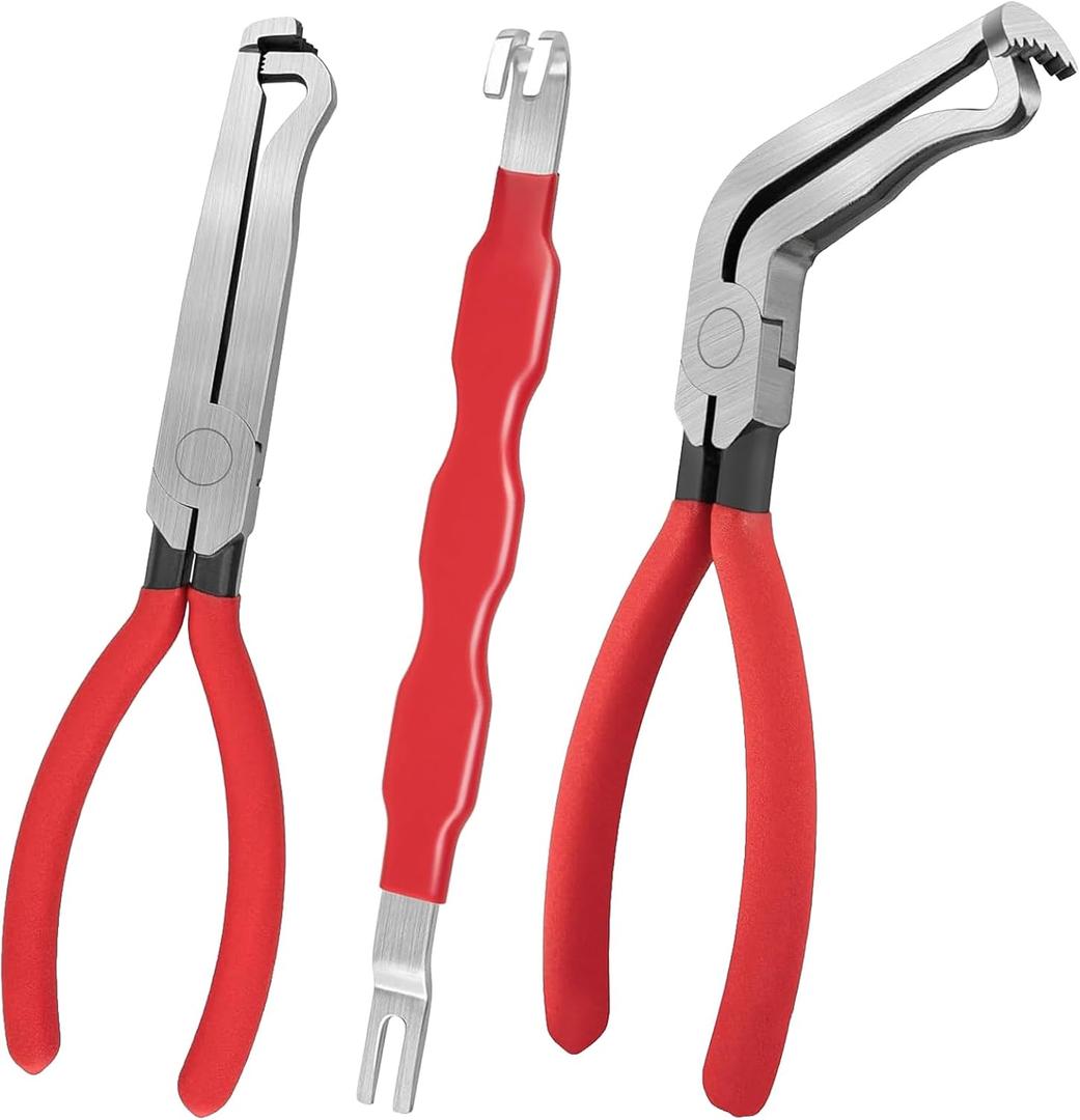 3Pcs Electrical Disconnect Pliers, Automotive Electrical Connector Removal Tool,Upgrade Electrical Connector Pliers,Automotive Electrical Terminal Connector Separator Removal Tool for Cars