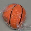 Silent Basketball Size 7 (29.5")  Grooved Airless Indoor Basketball for Quiet Dribbling and Indoor Training, Pro PU Foam Ball  Real Feel Higher Bounce Quieter (Orange)