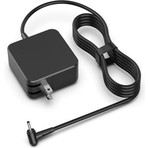 19V 65W Charger for LG Gram Laptop 17 16 15 14 13 Inch - VUOHOEG AC Adapter Power Supply for 17Z990 15Z980 14Z970 13Z990 15Z960 - [3.0mm*1.1mm Tiny Tip] - Compatible with 48W 40W (NOT USB-C)