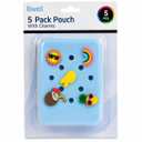 Bwell Pack Pouch With Charms, 2 Pack 