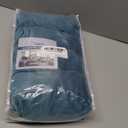 Turquoize Velvet Chair Covers for Dining Room Blue Dining Chair Slipcovers Set of 4 Parsons Dining Room Chair Covers Stretch Removable Chair Slipcovers for Home, Hotel, Banquet, (4, Peacock Blue)